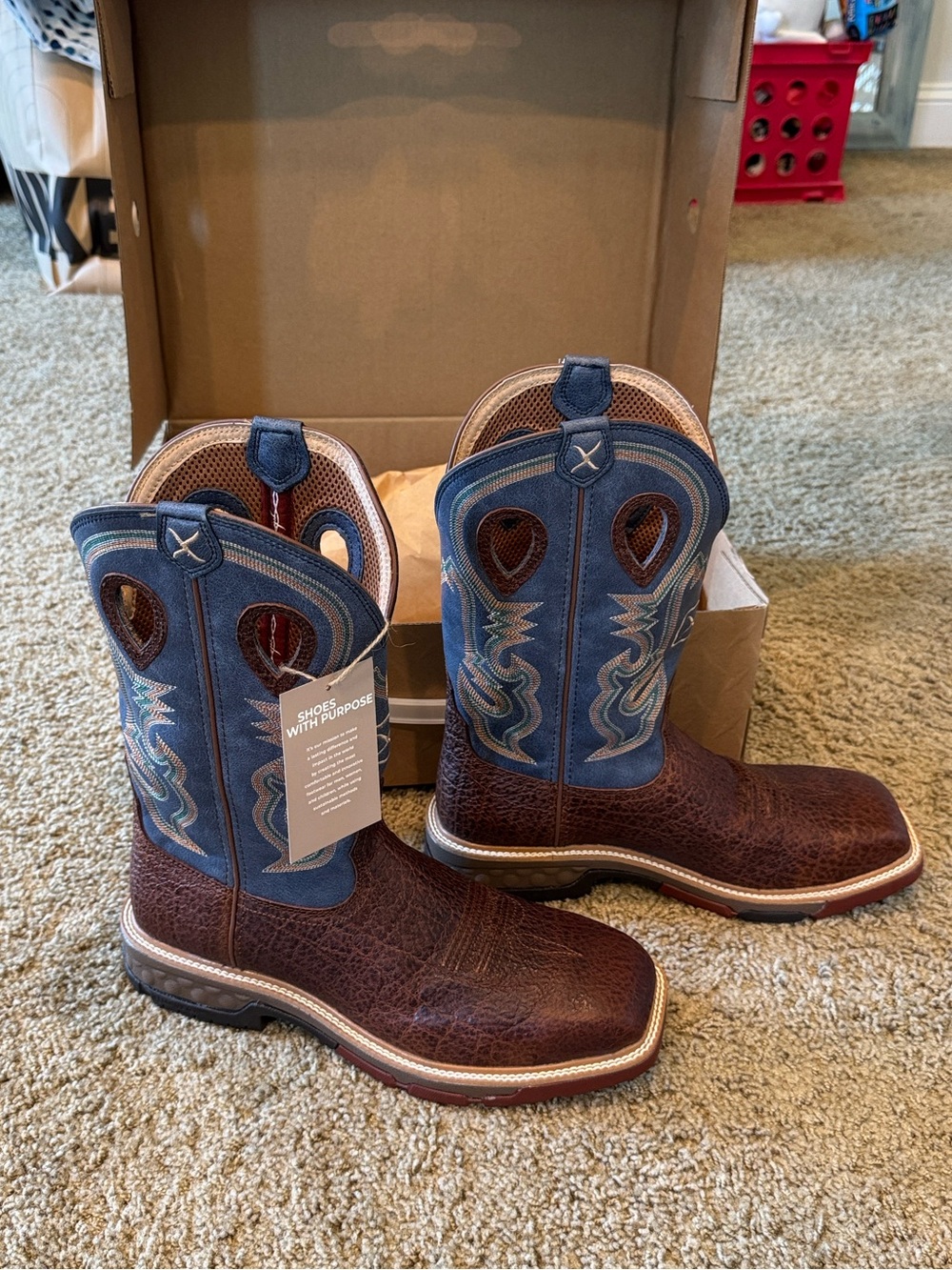 Twisted X WORK - 12” Western Work Boot (NWT)